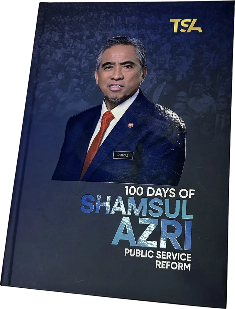 100 Days of Shamsul Azri: Hard cover book