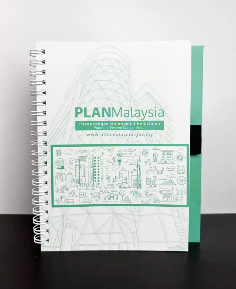 PLANMalaysia: Spiral-bound notebook